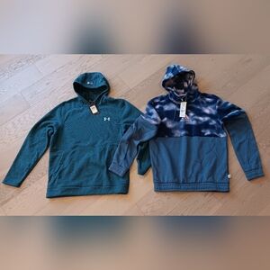 NWT ADIDAS & UNDER ARMOUR Hoodies Size M